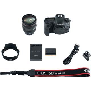 Canon EOS 5D Mark IV DSLR Camera with 24-70mm f4L Lens
